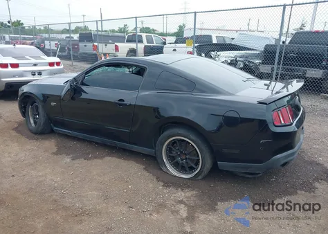 2010 Ford Mustang Gt Premium из США, поврежденный, VIN 1ZVBP8CH9A5117369
